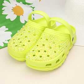 Bling Solid Rubber Sandals