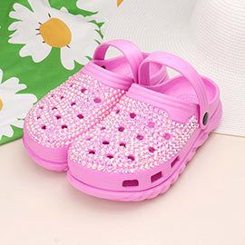 Bling Solid Rubber Sandals