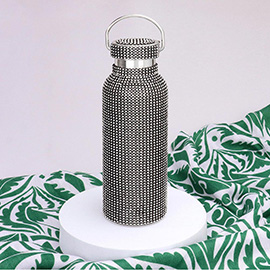 Bling Rhinestone 18oz Stainless Steel Water Bottle