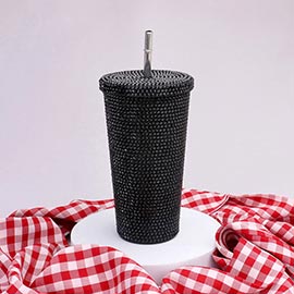 Bling Studded 20oz Stainless Steel Tumbler
