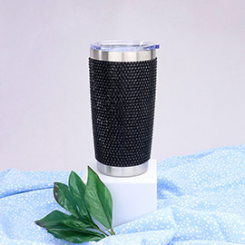 Bling Studded 18oz Stainless Steel Tumbler