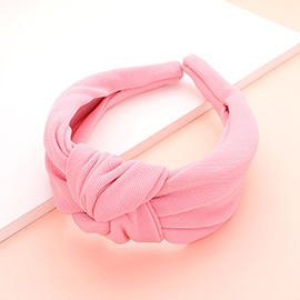 Solid Knot Burnout Headband