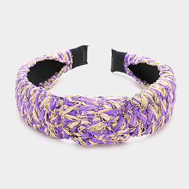 Raffia Knot Headband