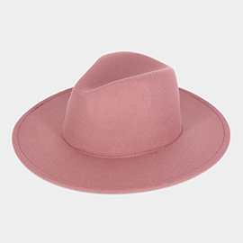 Solid Panama / Fedora Hat