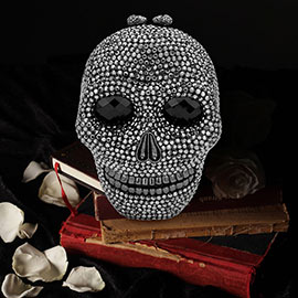 Bling Skull Evening Clutch / Shoulder Bag
