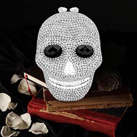 Bling Skull Evening Clutch / Shoulder Bag