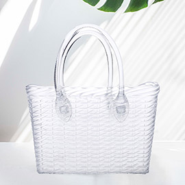 Solid Jelly Tote Bag