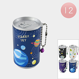 12PCS - Starry Sky Message Space Star Cloud Printed Wet Wipes