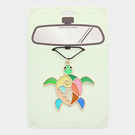 Colorful Turtle Car Rear View Mirror Hanging Accessory