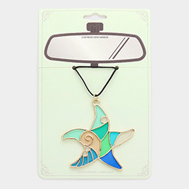 Colorful Starfish Car Rear View Mirror Hanging Accessory