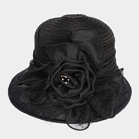 Flower Dressy Hat