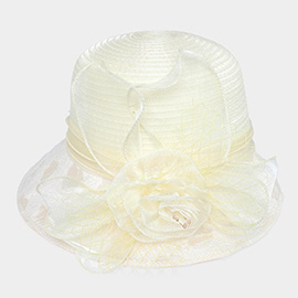 Flower Dressy Hat