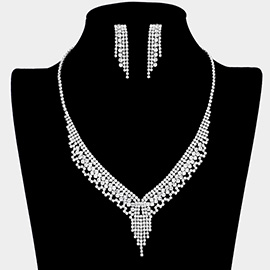 Rhinestone Pave Necklace