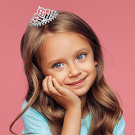 Bubble Stone Mini Tiara