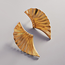 Metal Angel Wing Earrings