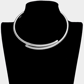 Metal Choker Necklace