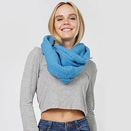 Soft Knit Infinity Scarf