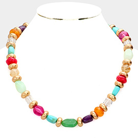 Multi Beaded Necklace