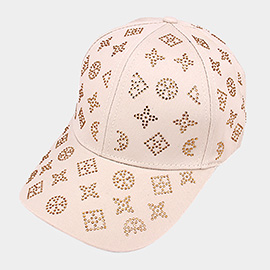 Bling Patterned Baseball Cap
