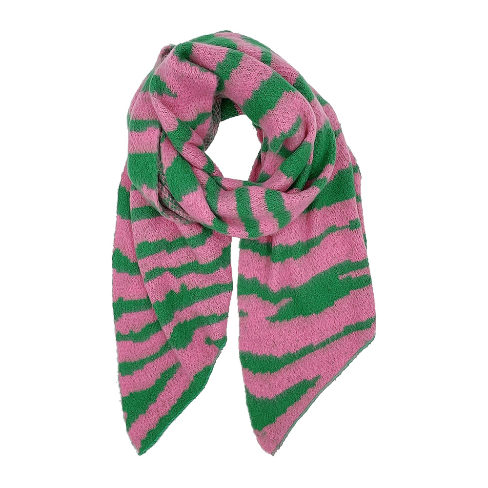 Zebra Patterned Scarf