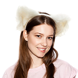 Faux Fur Animal Ear Headband
