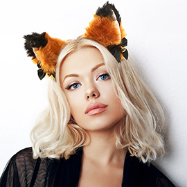 Faux Fur Animal Ear Headband