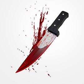 Bloody Butcher Knife Halloween Costume