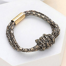 Bling Knot Magnetic Bracelet