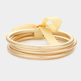 3PCS - Metal Bangle Bracelets