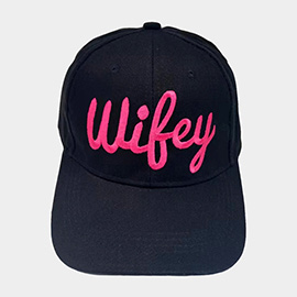 Wifey Message Baseball Cap