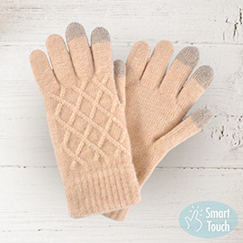 Soft Knit Touch Smart Gloves
