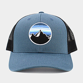 Ridgeline Mountain Mesh Back Baseball Cap