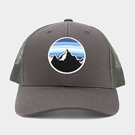 Ridgeline Mountain Mesh Back Baseball Cap