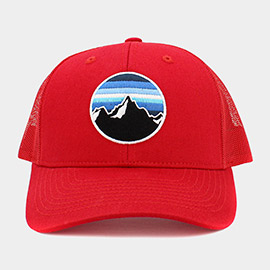 Ridgeline Mountain Mesh Back Baseball Cap