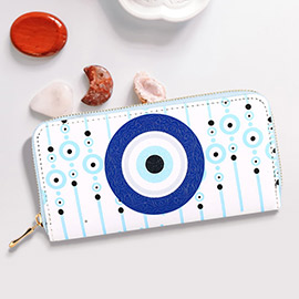 Evil Eye Print Wallet