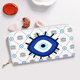 Evil Eye Print Wallet