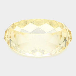 Lucite Bangle Bracelet