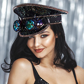 Bling Fisherman Goggle Hat