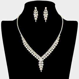 Rhinestone Pave Necklace