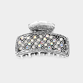 Stone Embellished Hair Claw Clip