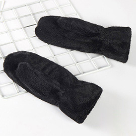 Faux Fur Mitten Gloves