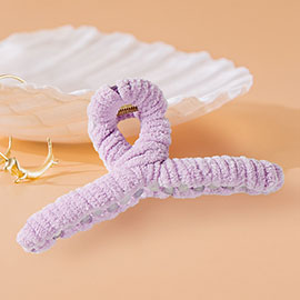 Wrapped Cord Hair Claw Clip