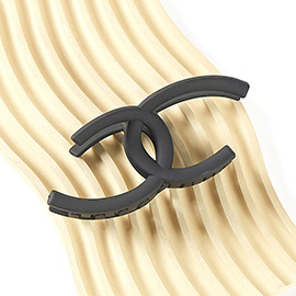 Solid Link Hair Claw Clip