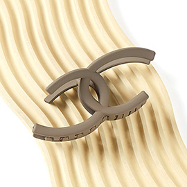 Solid Link Hair Claw Clip