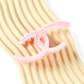 Solid Link Hair Claw Clip