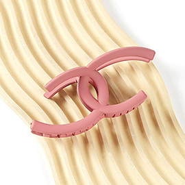 Solid Link Hair Claw Clip