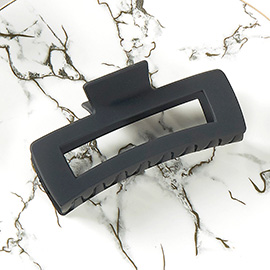 Solid Rectangle Hair Claw Clip