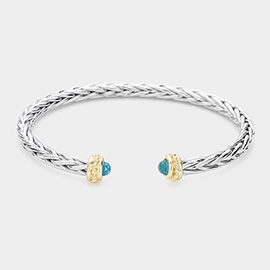CZ Tip Cuff Bracelet