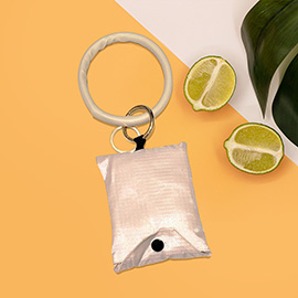 Solid Reusable Shopping Bag / Bracelet / Keychain