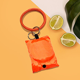 Solid Reusable Shopping Bag / Bracelet / Keychain